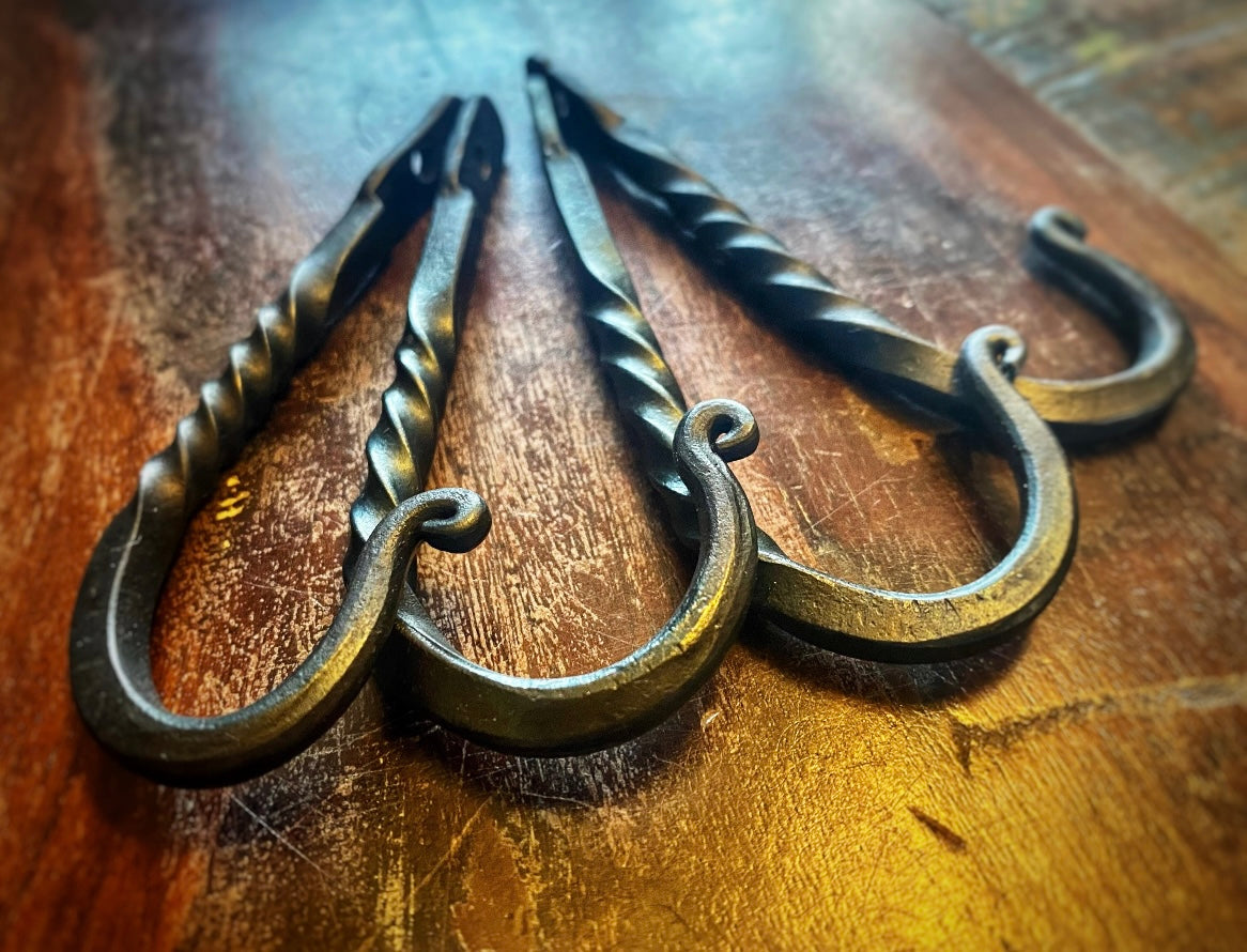 Hand Forged J-Hooks