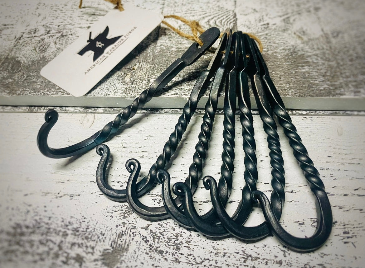 Hand Forged J-Hooks