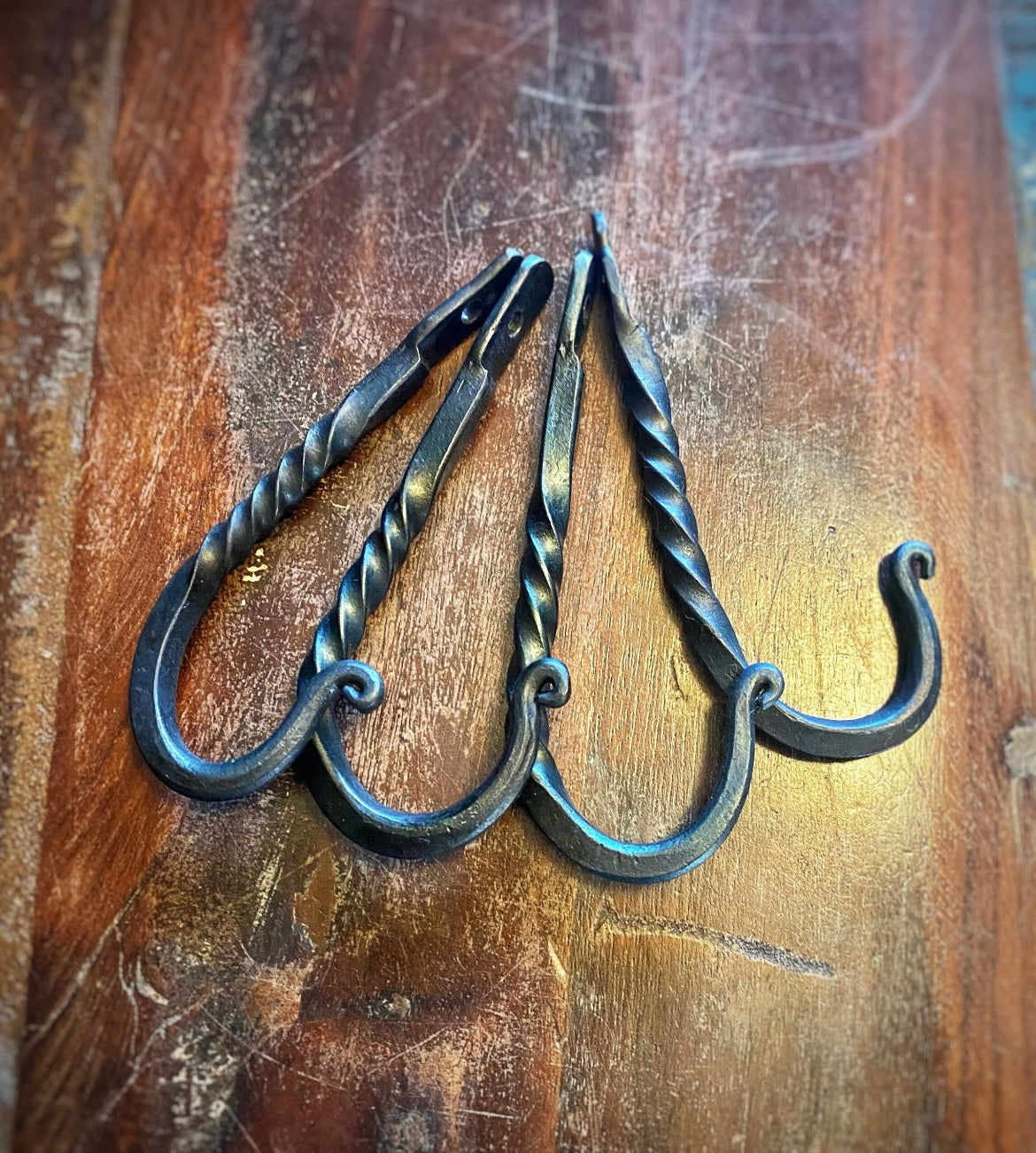 Hand Forged J-Hooks