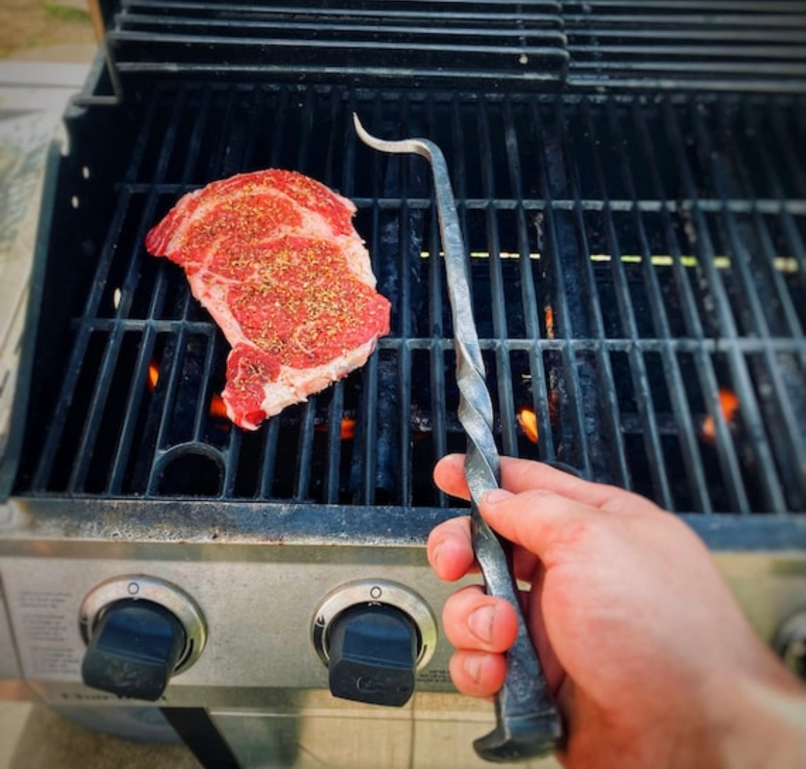 Rail Spike Steak Turner