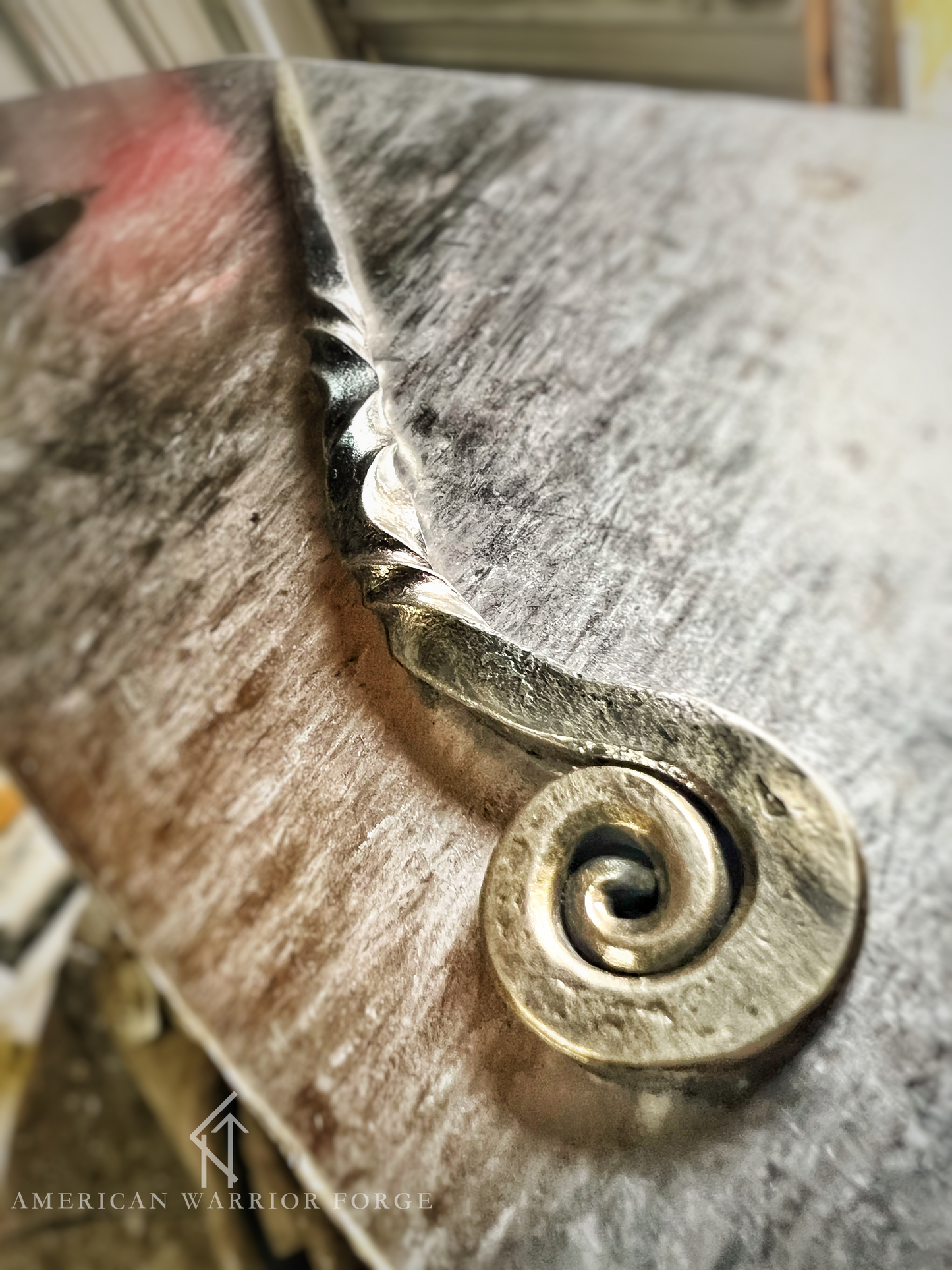 Hand Forged Hair Pin