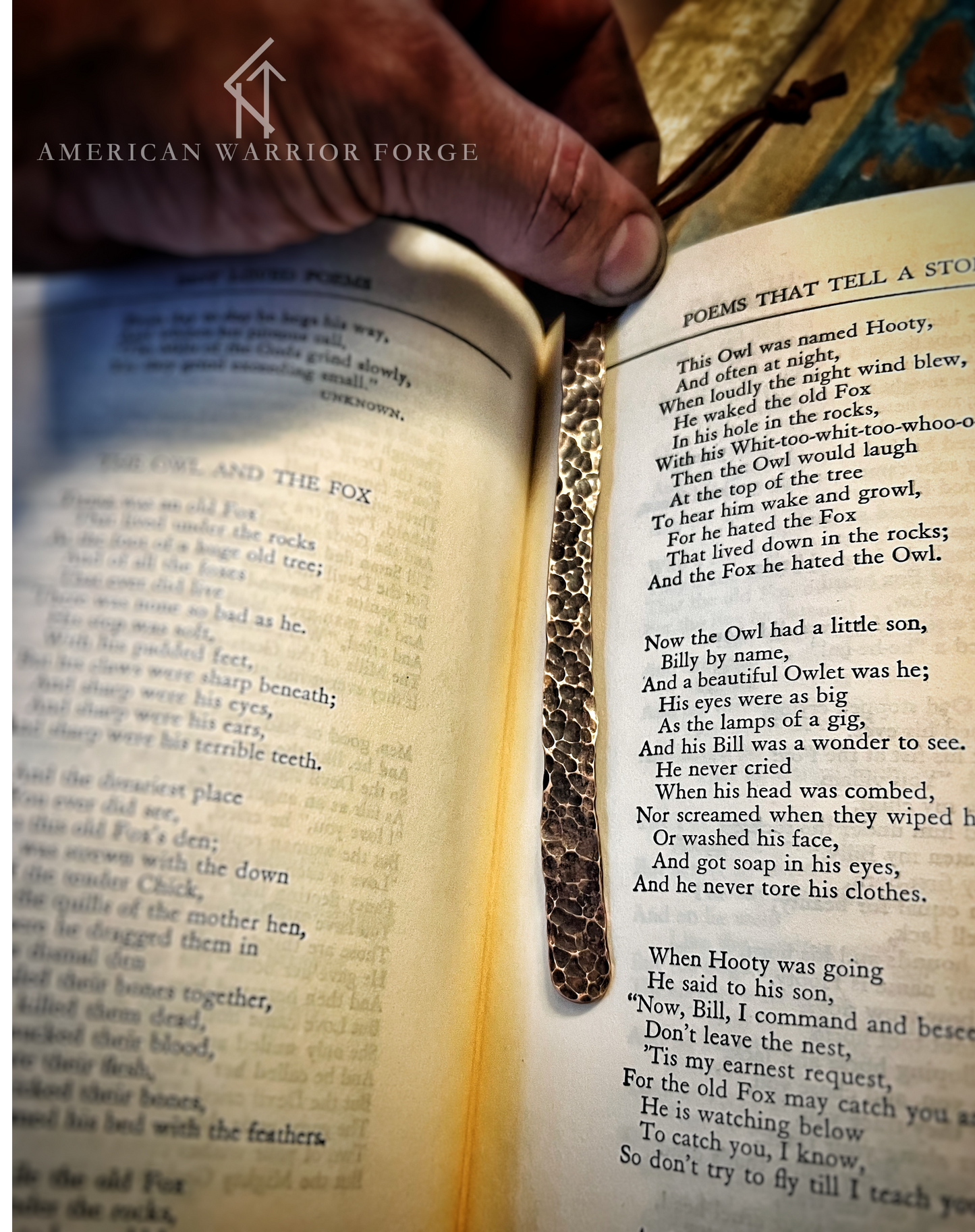 Copper Bookmark
